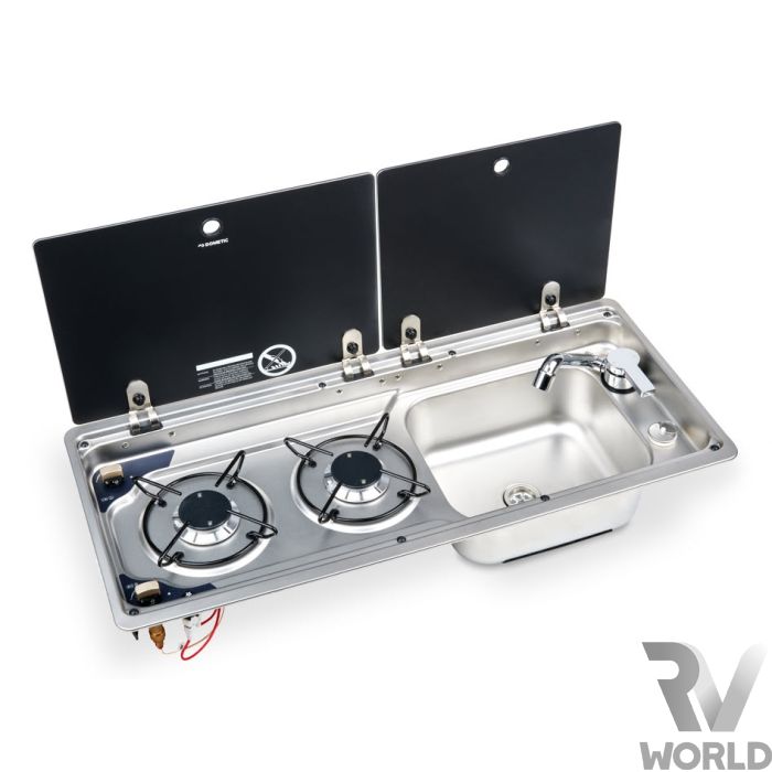 New world gas hobs top with glass lids