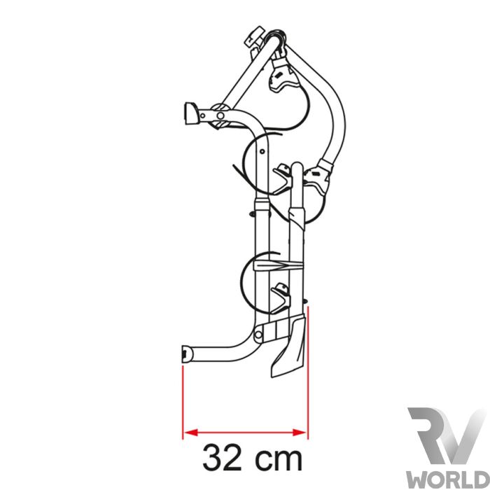 Fiamma Bike Rack Carry Bike Pro M 2 4 Bikes Shop RV World NZ
