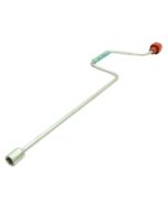 Corner steady handle