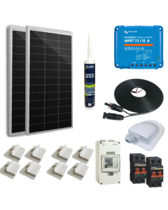400W Premium Solar Panel Kit - Grouped Items