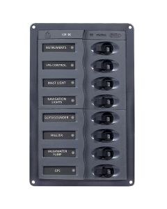 8 Way Circuit Breaker Panel - Vertical