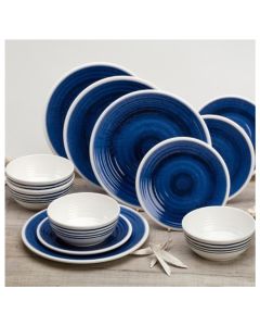 Flamefield Dinner Set - Azure