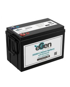 eGen Lithium Battery w/Bluetooth 12V 200Ah 