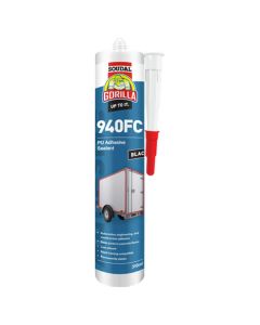 Gorilla 940FC PU Adhesive Sealant 310ml - Black