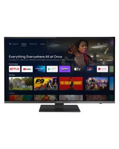 Majestic 32" Smart Android TV with Chromecast, DVD & Satellite Receiver
