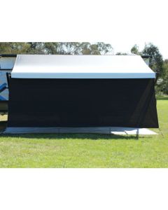 Awning Privacy Screen - Black