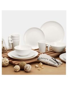 Flamefield Dinner Set - Seramika Vanilla