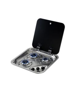 CAN 3 Burner Hob With Glass Lid Main