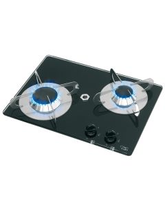 CAN Crystal 2 Burner Gas Hob