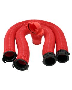 3" Waste Dump Hose with EZ Coupler - 6m