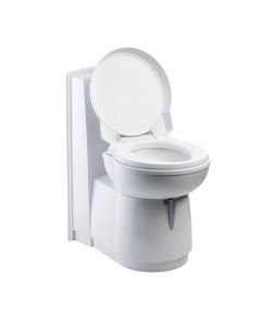 Thetford C263-CS Cassette Toilet. Swivel Seat With Electric Flush. Ceramic Version