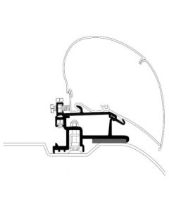 Thule 6200 Adapter kit for Ducato / Jumper / Boxer from 2007