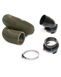 3" waste hose kit