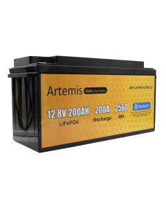 Artemis Gold Series Lithium Battery 12V 200Ah 
