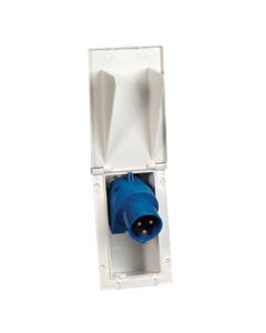 230V Flush Mounted Power Inlet Box For Caravans & Motorhomes