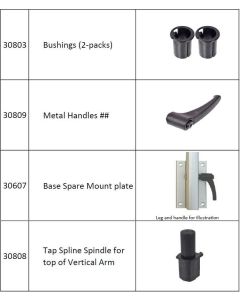 Lagun Table Pedestal Spare Parts