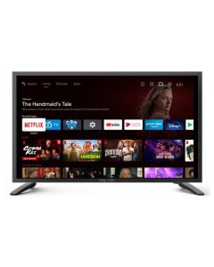 Majestic 24" Smart Android TV with Chromecast, DVD & Satellite Freeview