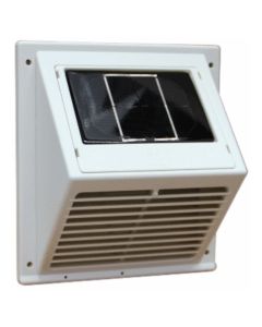 Solar Wall Vent with Fan