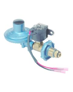Gas solenoid valve & regulator