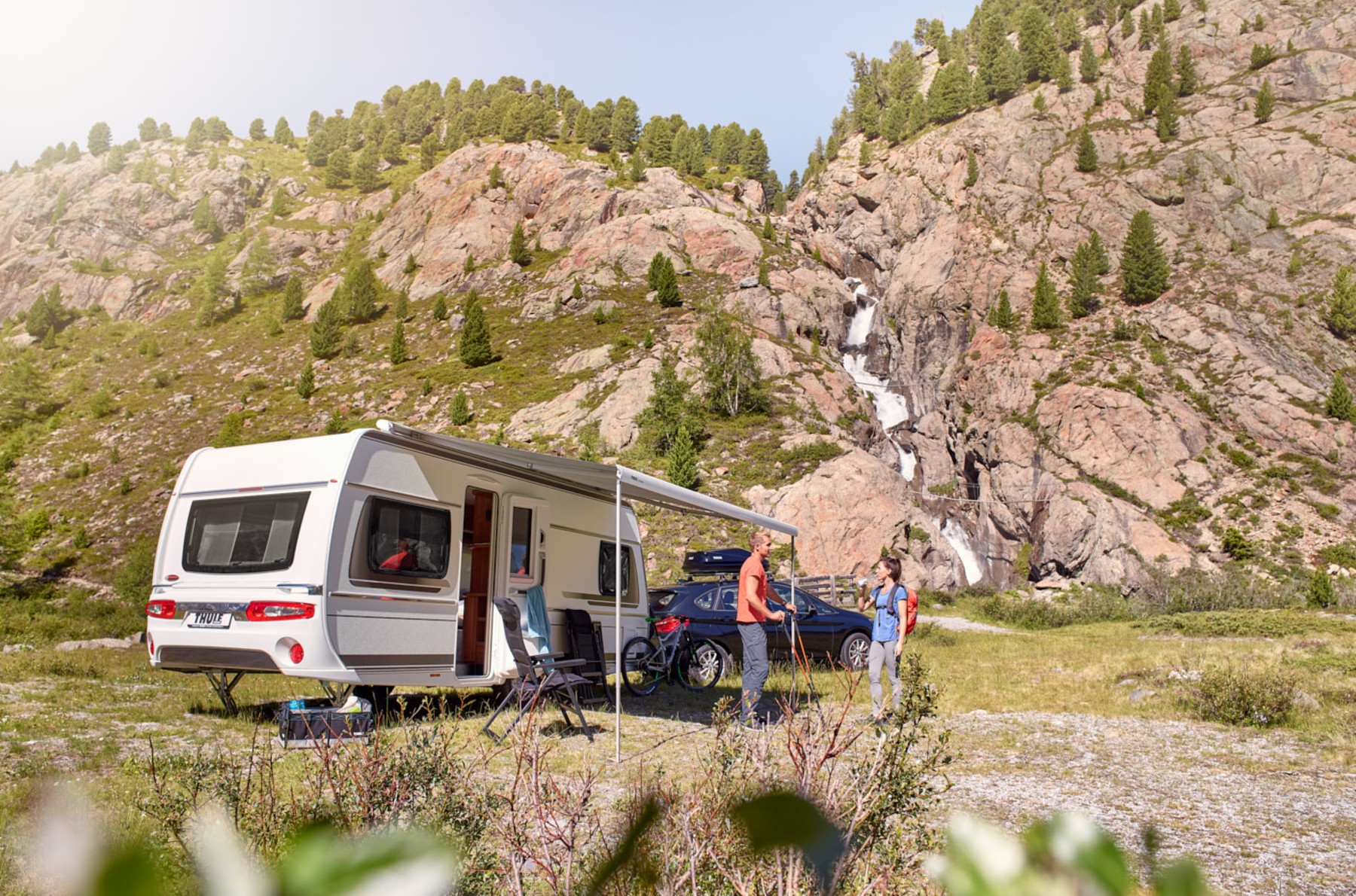 Thule 6300 on caravan