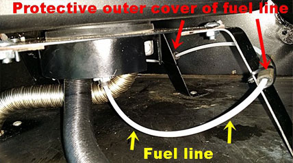 Heater Fuel Line Diesel Heater Caravan Install Eberspacher Diesel